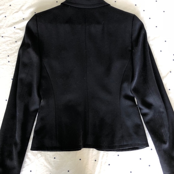 Escada Classic Black Blazer Jacket size 34 - Picture 6 of 8